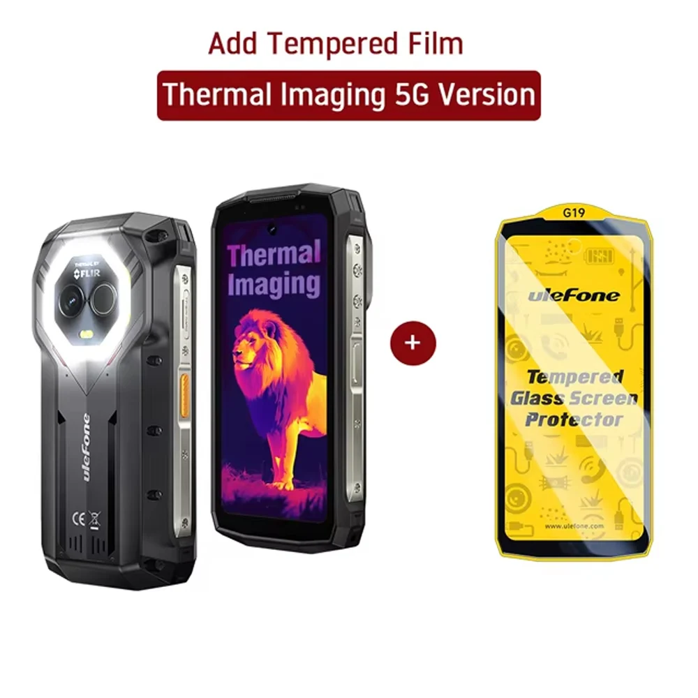 Ulefone Armor Mini 20T Pro - Redes 5G - Cámara térmica FLIR