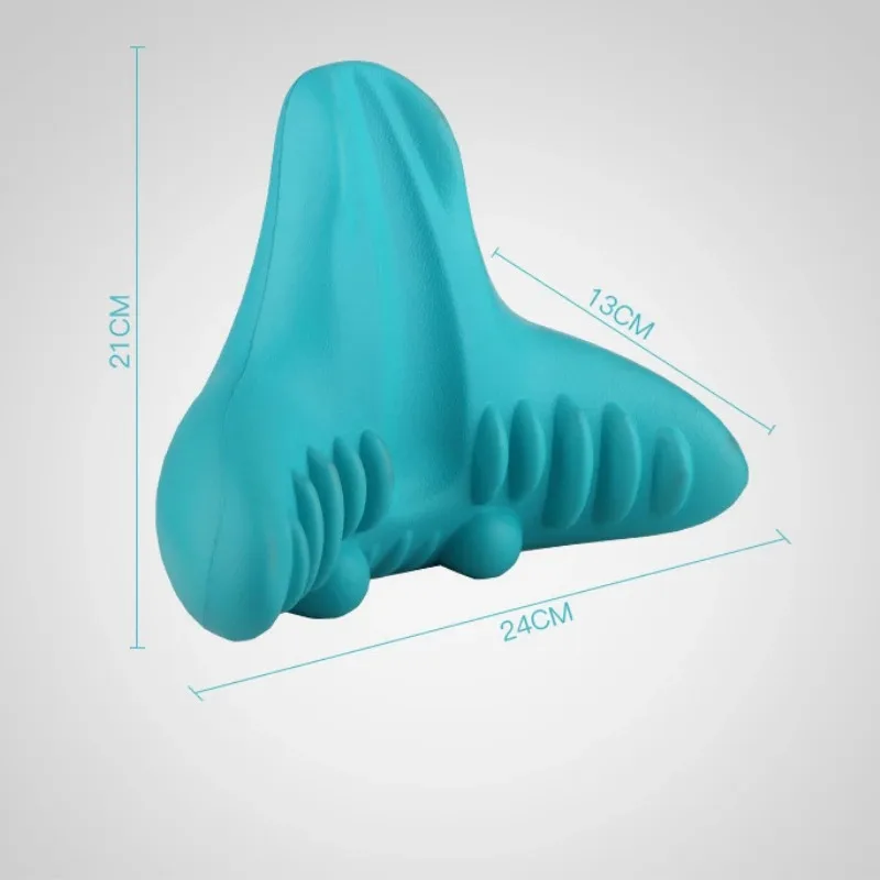 Neck Massager Stretcher Relaxer Cervical Traction Device Pillow for Pain Relief Alignment
