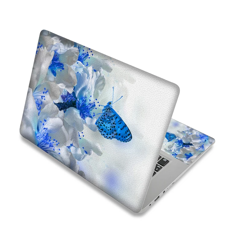 Universal Flowers Laptop Sticker Cover Notebook