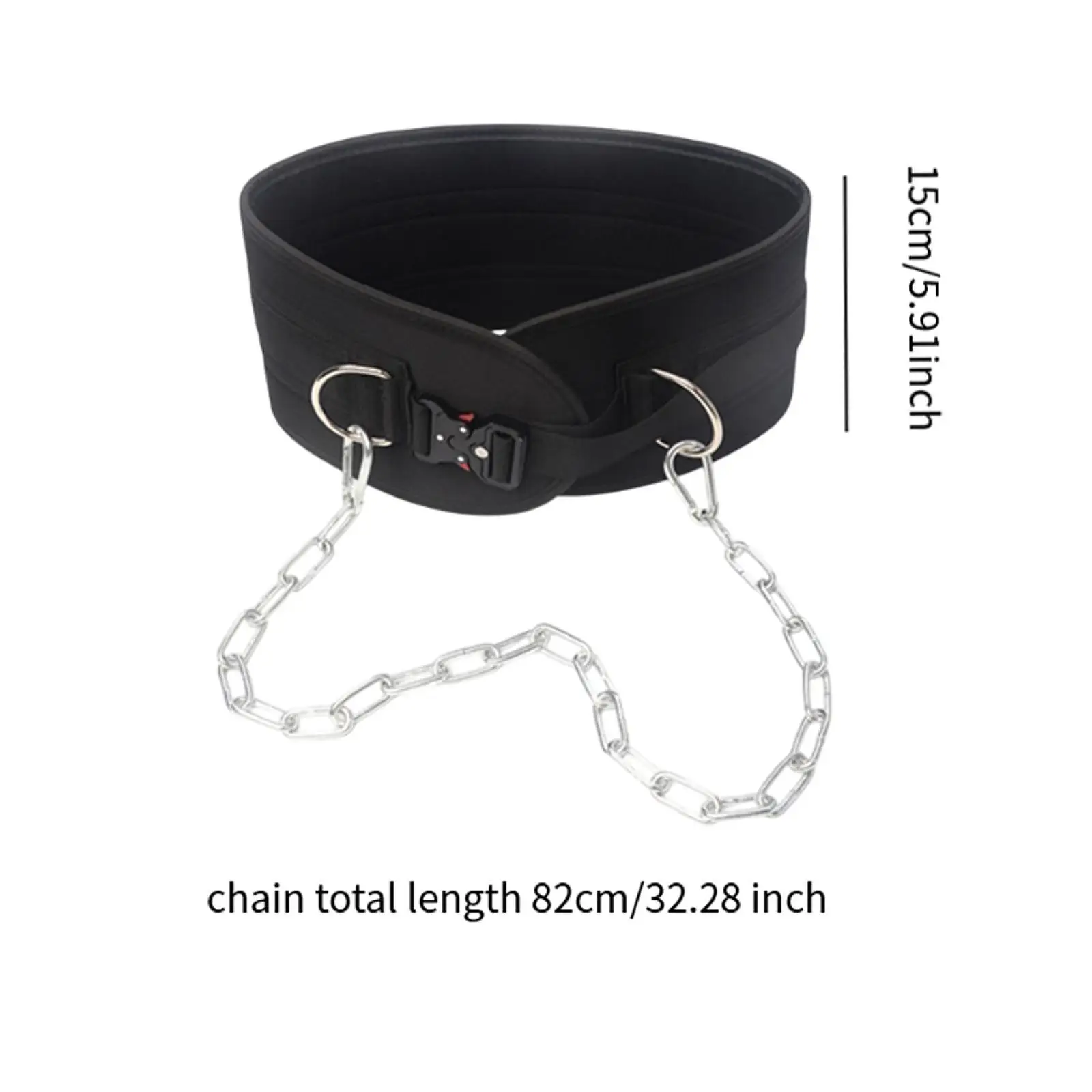 Dip Belt for Weight Lifting Weight Belt for Strength Training Squats Fitness