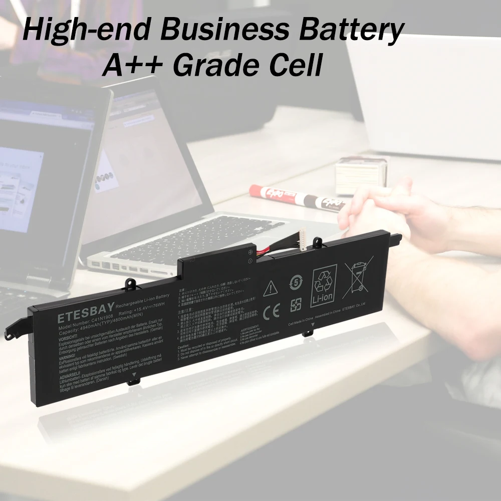 G14, GA401II, GA401IV, GA401IH, GA401IU Series, Notebook, C41N1908, 15.4V