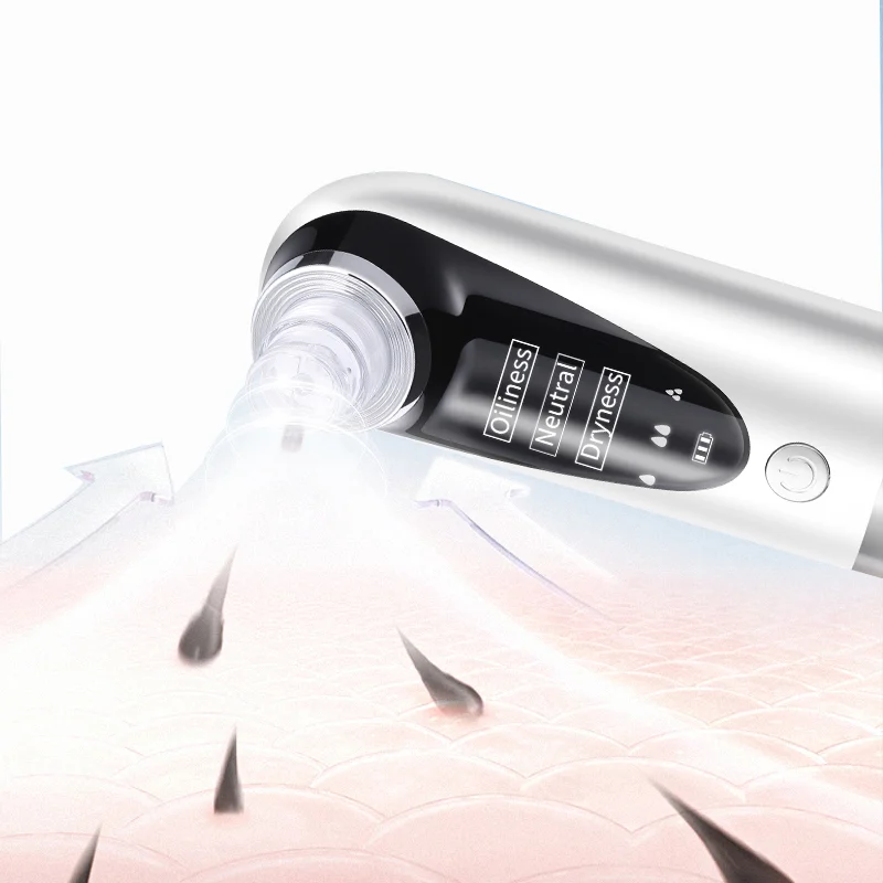 Blackhead Remover Blackhead Remover Pore Vacuum FaceCleaner Electric Pimple Acne Black HeadRemoval USB Rechargeable Water CycleBlack Dot Remove
