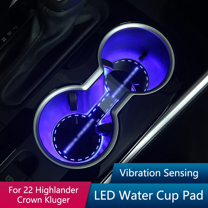 QHCP LED Licht Wasser Tasse Pad Atmosphäre Romantische Umgebungs
