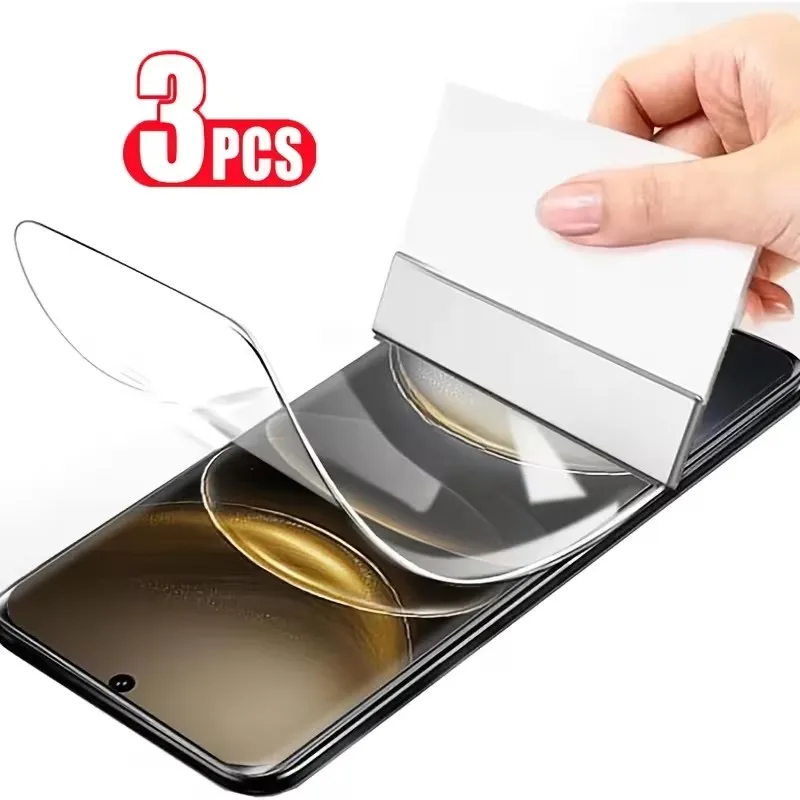 Premium Hydrogel Screen Protector - 3 Pack