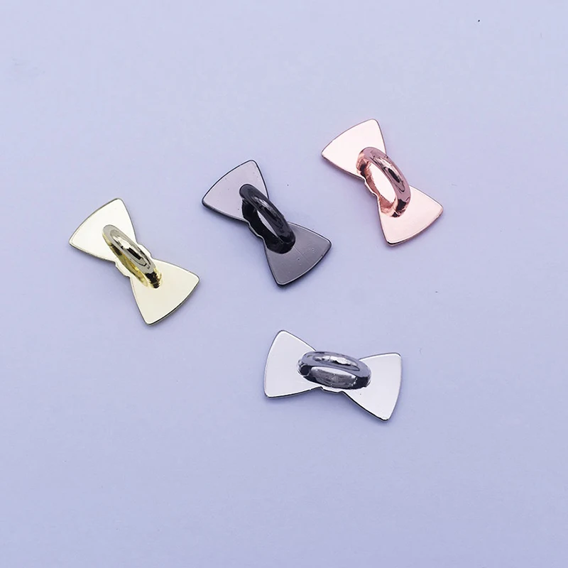 2/4PCS 접착 금속 별 문 활 전화 매력 홀더 전화 케이스 손가락 반지 스탠드 후크 버클 매력 걸쇠 액세서리 문자열