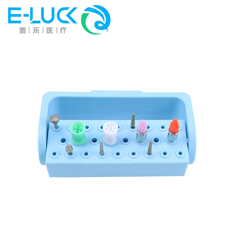 26 Holes Dental Bur Box Drill Placement Box Dentist Tools Drill