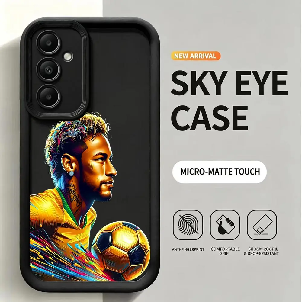 Footballer Neymar 10 Design Phone Case Cover