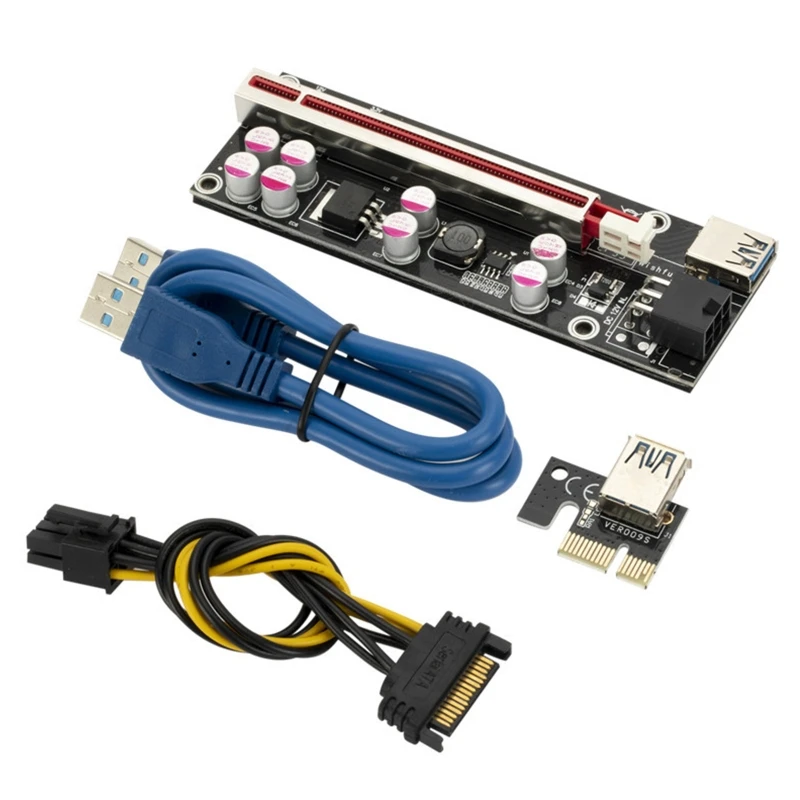 

USB3.0 PCI для платы расширения Multiplier от 6PCIEX1 до X16 Riser для