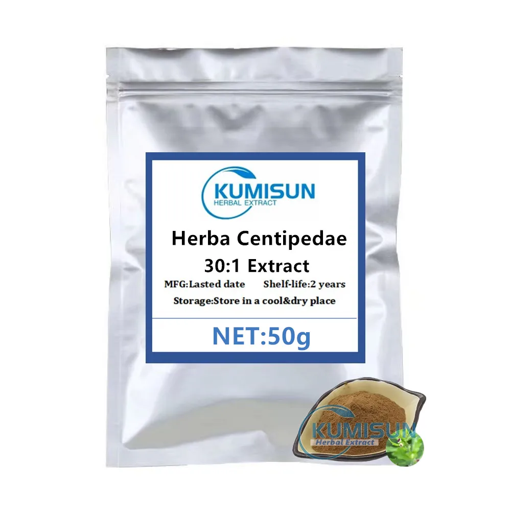 

Free Shipping, 50-1000g Factory Supply Herba Centipeda Minima Extract Powder 30:1