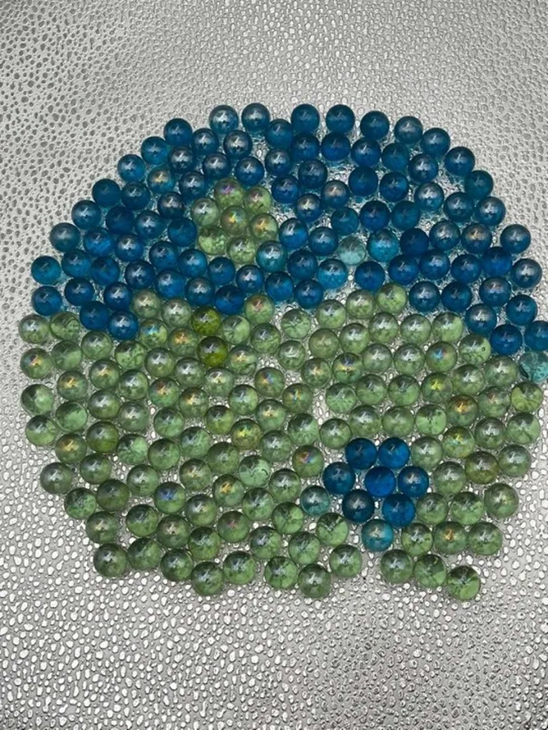 50/100 Pcs 14mm Glass Marbles Balls Charms Clear Pinball Machine Home Decor for Fish Tank Vase Aquarium Toys for Kids Children 5