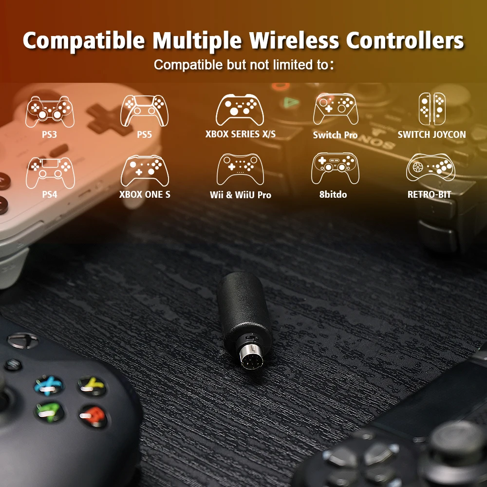 for-8bitdo-ns-pro-ps5-ps4-xbox-series-wireless-game-controllers-adapter-for-pc-engine-coregrafx-coregrafx-ii-game-consoles