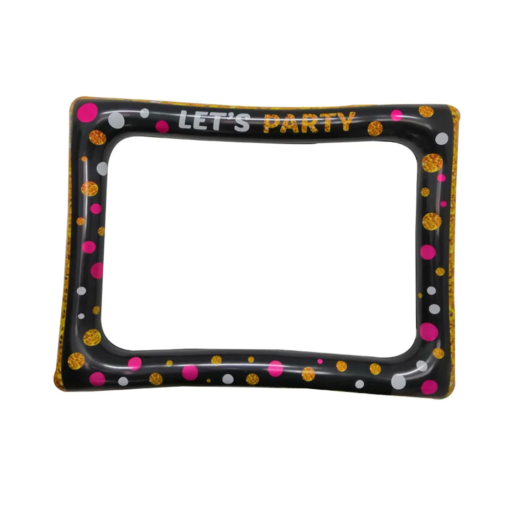 יום הולדת pvc מסגרת מתנפחים תמונה דוכן אביזרים לסלפי תמונה קישוט מסגרת קישוט עבור יום הולדת תינוק מקלחת קרנבל חתונה