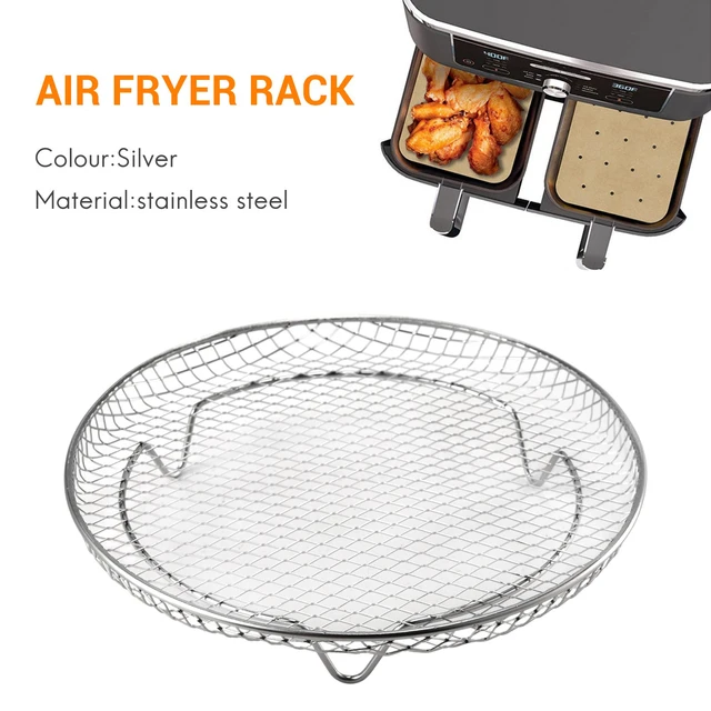 XL Air Fryer Accessories-Air Fryer Three Stackable Racks for Gowise  Phillips USA Cozyna Ninjia Airfryer,Air Fryer Rack Stainless Steel Fit all  4.2QT - 5.8QT air fryer,Oven,Pressure Cooker : : Home & Kitchen