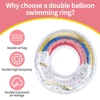 Swimbobo Kids Float Ring Rainbow For Kids PVC Inflatable Swimming Underarm Rings Children Floats In Summer Floating Water Toy 6