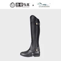 onlyChildren's cowhide Equestrian leg warmers Chappus comfortable and breathable Equestrian Chaps Knight's equipmenthorse riding 1