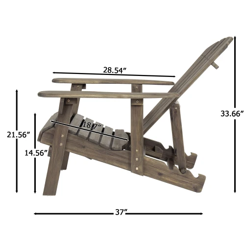Wooden Outdoor Sunbathing Chair 5