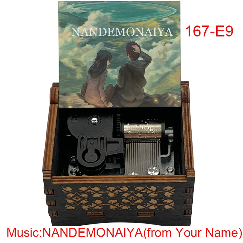 Anime Your Name Kimi no na wa Nandemonaiya Music Box Movie Song Theme Mechanical Cute Birthday Gift Fans Souvenir