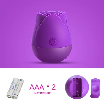 Hot Rose Shape Clit Sucking Vibrator Sex Toys for Women Vagina Nipple Oral Sexy Product Female Masturbation Clitoris Climax 4