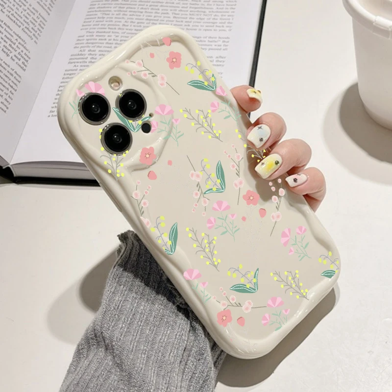 Honeybee Flower Designer Phone Case