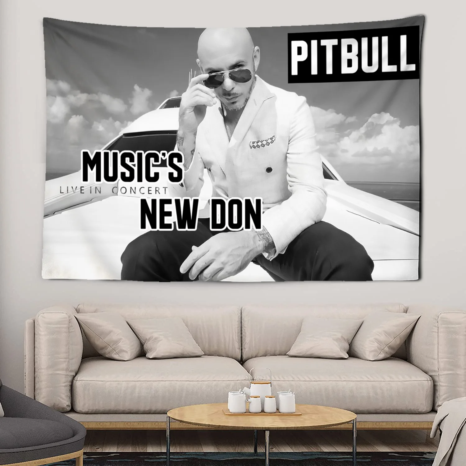 Tapestry Decor Mr 305 Pitbull Worldwide Hippie Tapestry Fabric Macrame Wall Hanging Beach Room Decor Cloth Carpet Yoga Mats Sheet Sofa Blanket