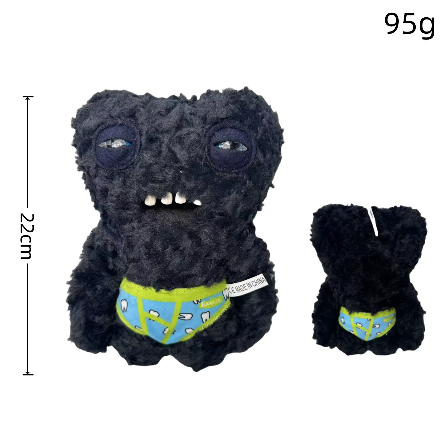 Fugagler Große Zähne Niedliche Zähne Monster Anhänger Funk Zähne Schatz Hässliches Monster Kissen Puppe Spielzeug Schlafzimmer Ornament Dekoration Geschenk – Detail 14