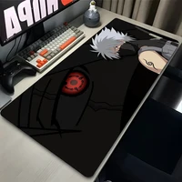 Japan Anime Red Eyes Mousepad XL Non Slip Keyboard Rug PC K-Kakashi Gamer Cabinet Hatake Mouse Pad Laptop N-narutoS New Desk Mat 1