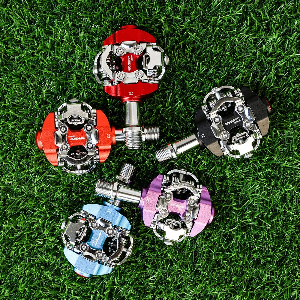 RYET MTB SPD Clipless Pedals Ultralight Dual Platform Mountain Bike - Image 6