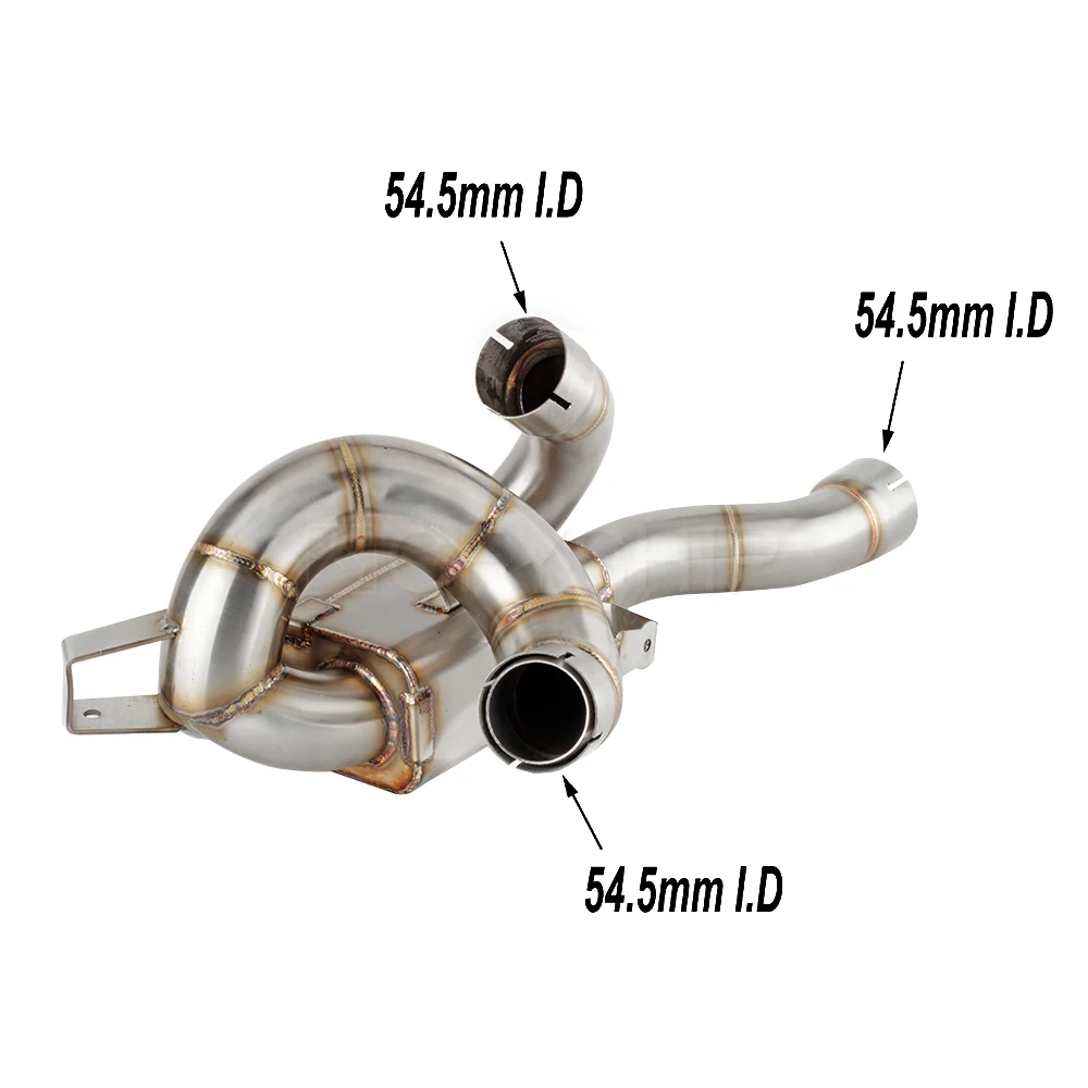 Exhaust Muffler Link Pipe Slip-on For Ducati Multistrada V4 2021 2022 2023 Multistrada V4S / Pikes Peak Escape Motorcycle - Image 4
