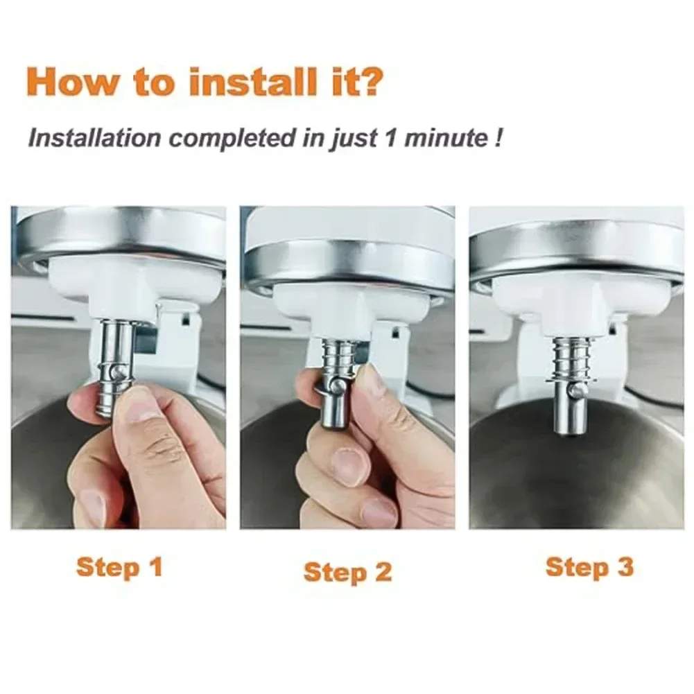 Stainless Steel Spring Washer For Kitchenaid Stand Mixer Quick Install Parts Kit Kitchen Mixer Replacemnt Accessories