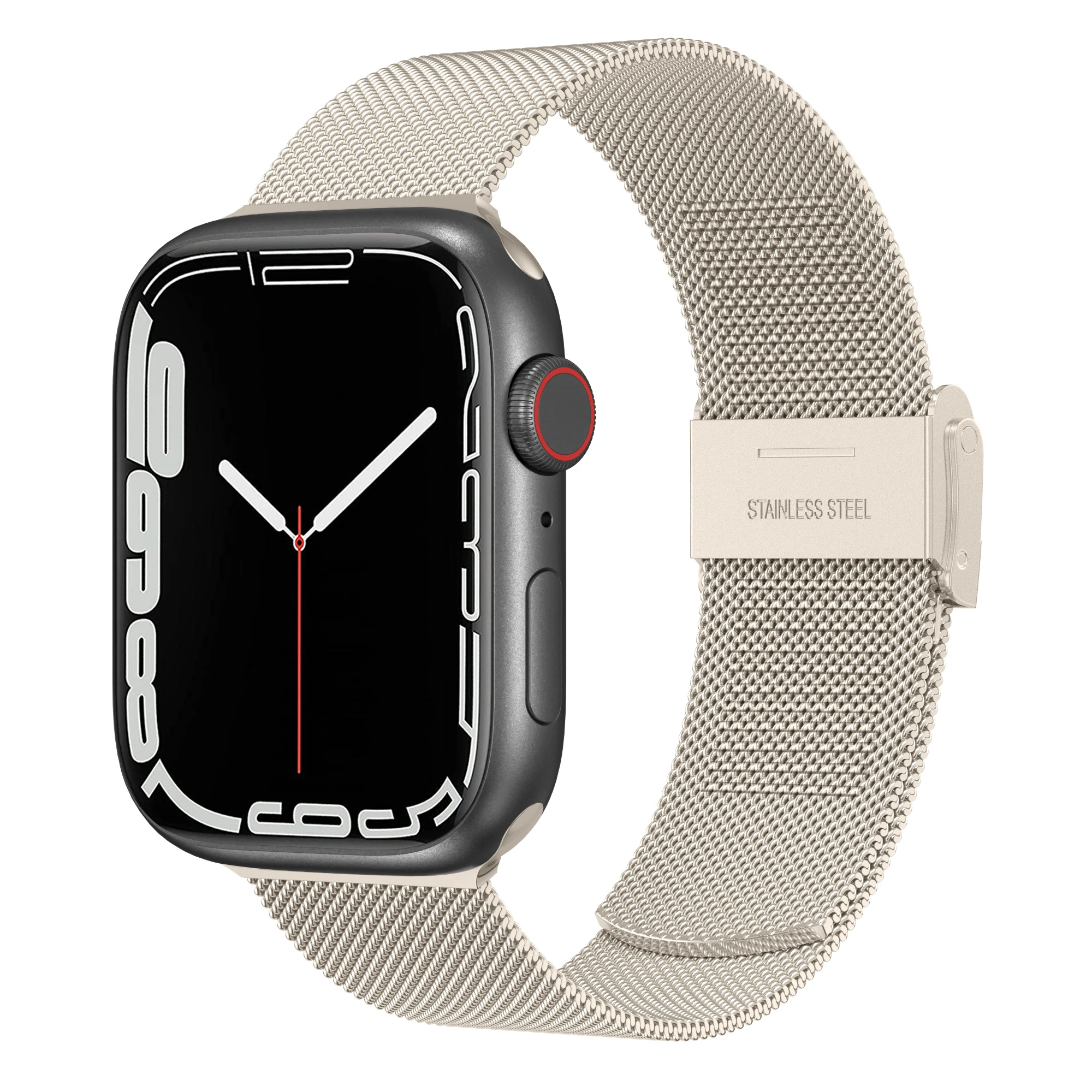 Stainless Steel Metal Strap for Apple Watch - Elegant Bracelet Band