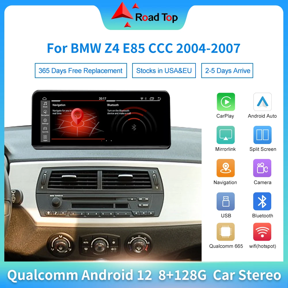 Android-12-Display-for-BMW-Series-Z4-E85-CCC-2004-2007-with-GPS ...