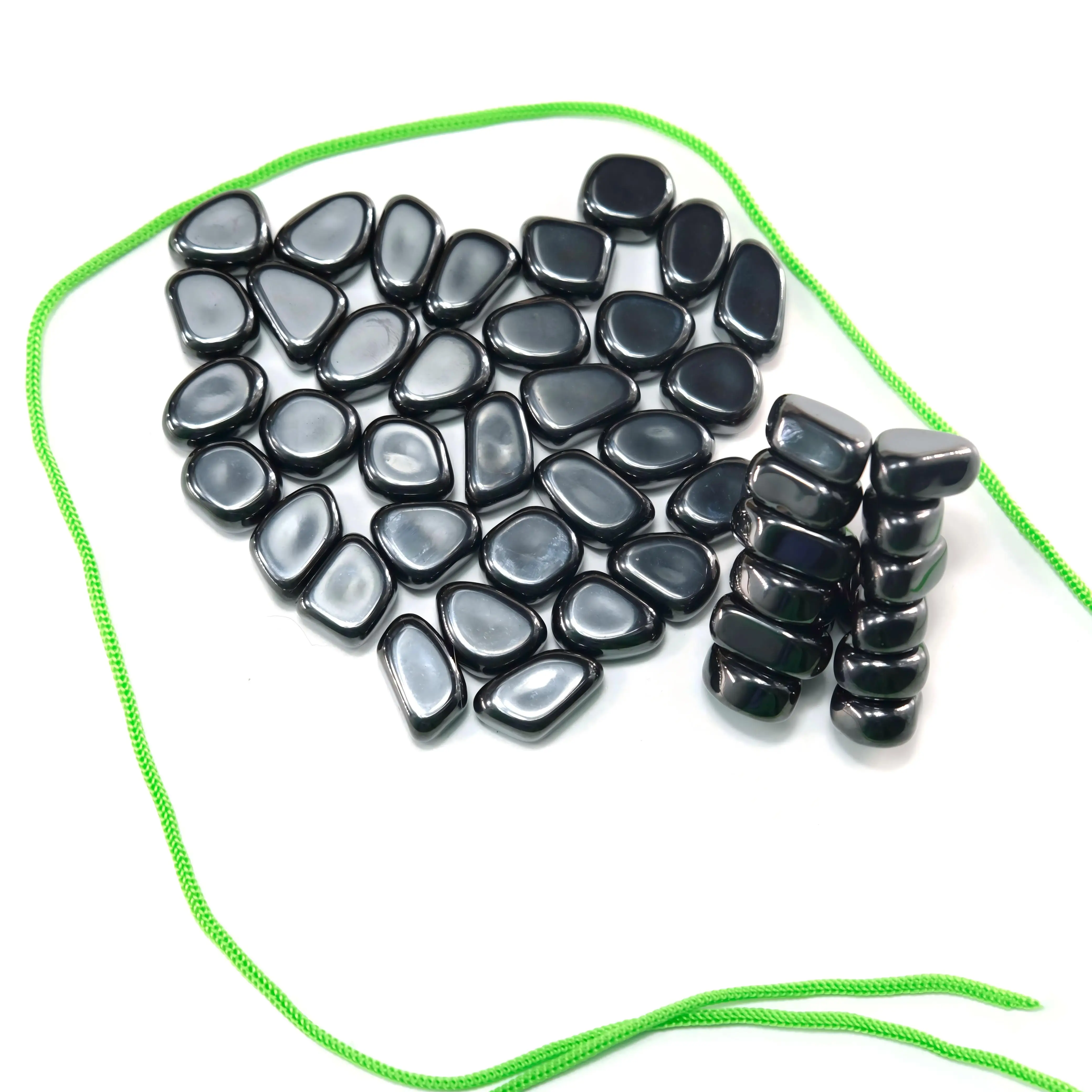 Magnet Set 18PCS/27PCS/36PCS/45PCS Black Magnet Multicolor Rope Irregular Polished Lodestone DIY Metal Photo Wall Family Fridge Magnets