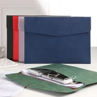 A4 File Storage Bag Simple File Folders Business Office School File Organizer Bags Laptop Sleeve 5