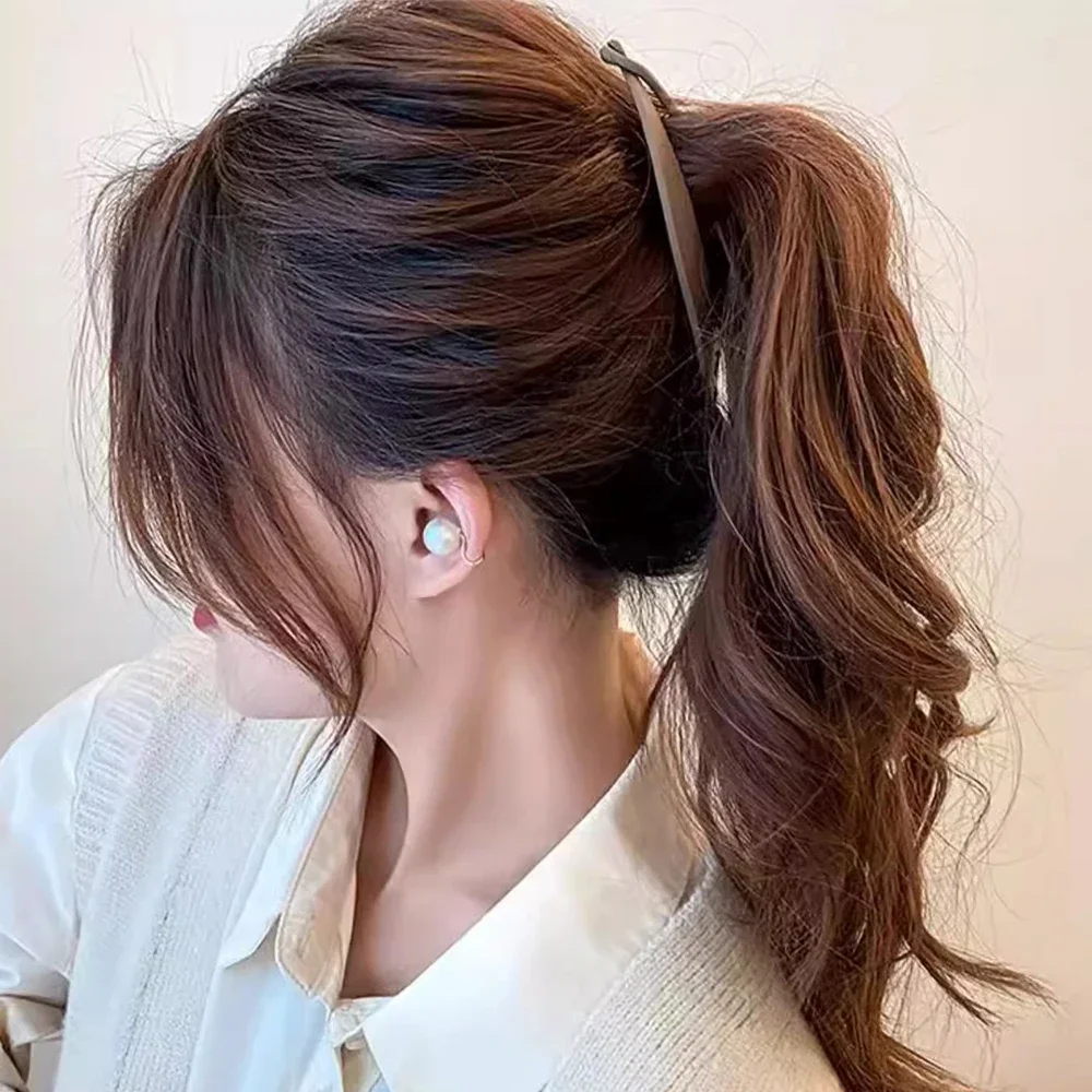 Matte Fish Shaped Hairpin Ponytail Banana Hair Clip Headband Women Hair Accessories