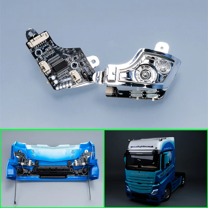 Faro LED Per Camion RC Tamiya 1/14 – VOLVO FH16, Scania E Altri