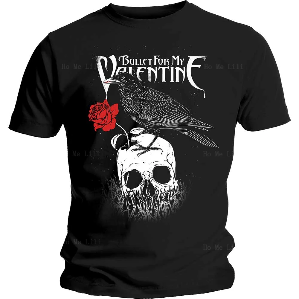 Bullet For My Valentine Raven Luxury 100% Cotton Custom Clothing Graphics