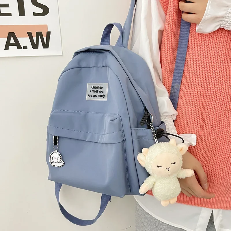 

Cute Bags for Girls Backpacks for High School Popular Pink Blue Black Color Girls Sports Cartoon Backpack for Travel