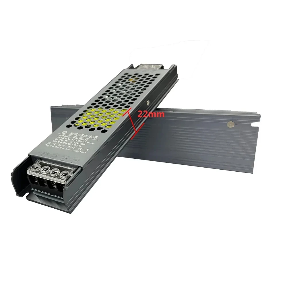 초박형 스위칭 전원 공급 장치, 변압기, AC 110V-240V 소스 어댑터, SMPS, LED 스트립용, DC12V, 24V, 36V, 48V, 60W, 120W, 300W