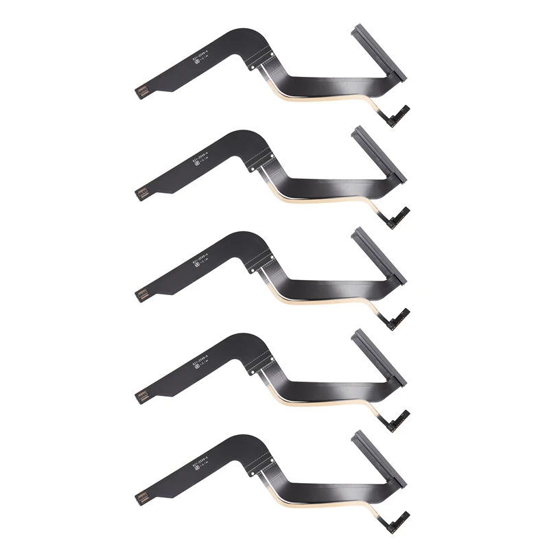 5X Muslimhdd Hard Drive Flex Cable Per Pro 13 In A1278 Hdd Cable Mid 2012 Md101 Md102 Emc 2554