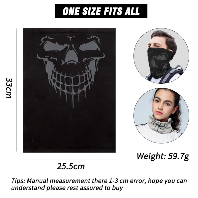 WEST BIKING Outdoor Cycling Scarf Winter Warm Reflective Half Face Mask Windproof Sports Headwear Men Women Skiing Neck Cover