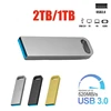 New 2TB Metal Flash Drive USB 3.0 Super High Speed Transfer Mini U Disk Waterproof Pen Drive Portable Memoria SSD Flash Disk