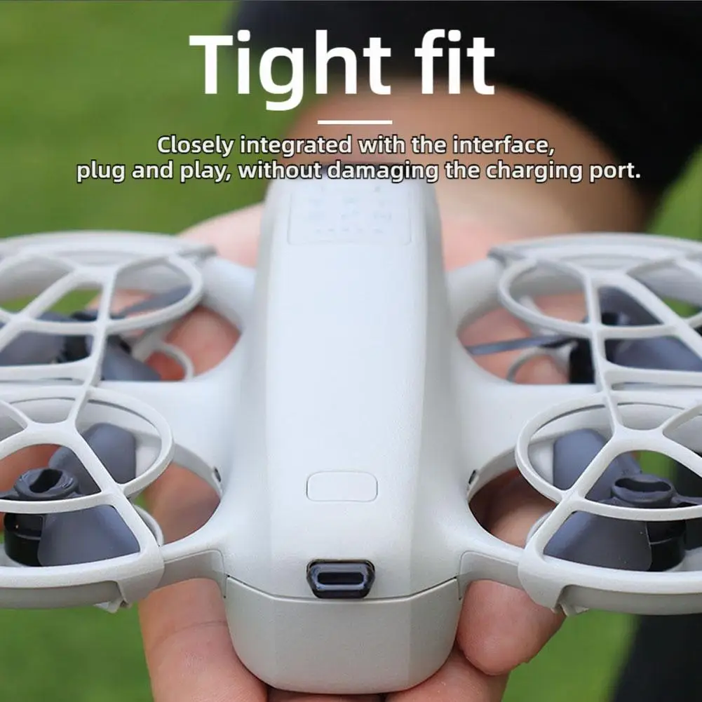 Drone Battery Port Dust and Moisture Protection Cover with Lanyard