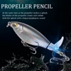 1Pcs Quality Whopper Plopper Wobblers 7.5cm 6.5g Topwater Popper Fishing Lure Hard Bait Rotating Soft Tail Fishing Tackle 5