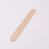 100 Pieces Disposable Wood Stick Beauty Spatulas Log Hair Removal Wax Coating and Scraping Tool Eyebrow Trimming Wooden Stick 6