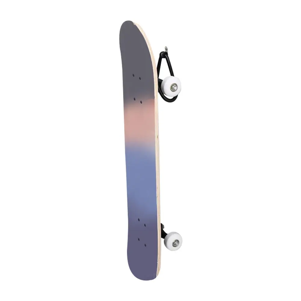 2pcs Durable Flexible Longboard Wall Mount Hook Skateboard Hanger Rack Display Hook Storage Rack