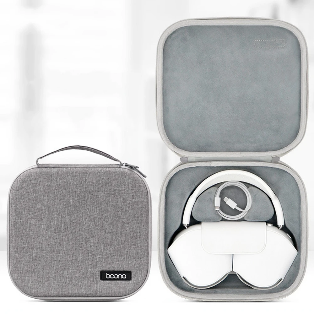 

Защитный чехол для наушников AirPods Max, сумка для хранения EVA, дорожный защитный чехол для переноски, чехол для переноски