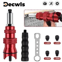 Aluminum Alloy Riveting Machine, Electric Riveting Gun Adapter Home 2.4mm-3.2mm-4.0mm-4.8mm Riveting Tools, Riveting Machine 1