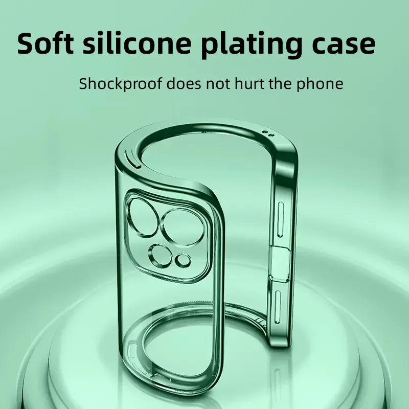 Ultra-Thin Electroplating Transparent Phone Case