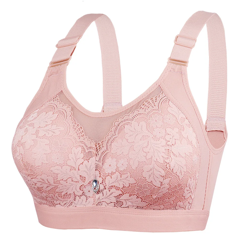

Big Size 38-44 B C Underwear Front Buckle Lace Push Up Bras For Women Brassiere Lingerie Sexy Underwear Bralette Tops