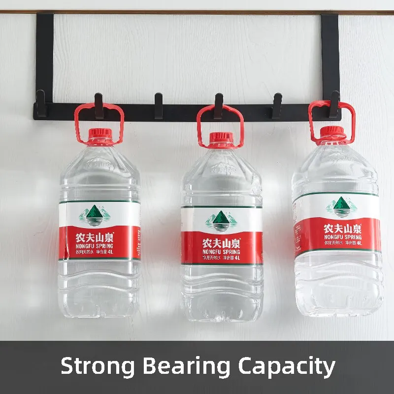 Over-the-Door 5-Hook Organizer Rack 6